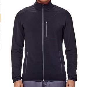 Icebreaker Descender Wool Zip Up Jacket Black S